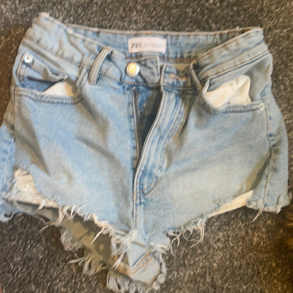 ZARA jean shorts